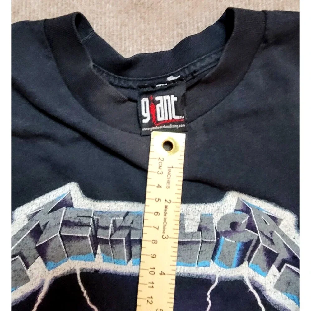 VINTAGE‎ METALLICA SHIRT RIDE THE LIGHTNING 1994 MENS X-LARGE ROCK BAND